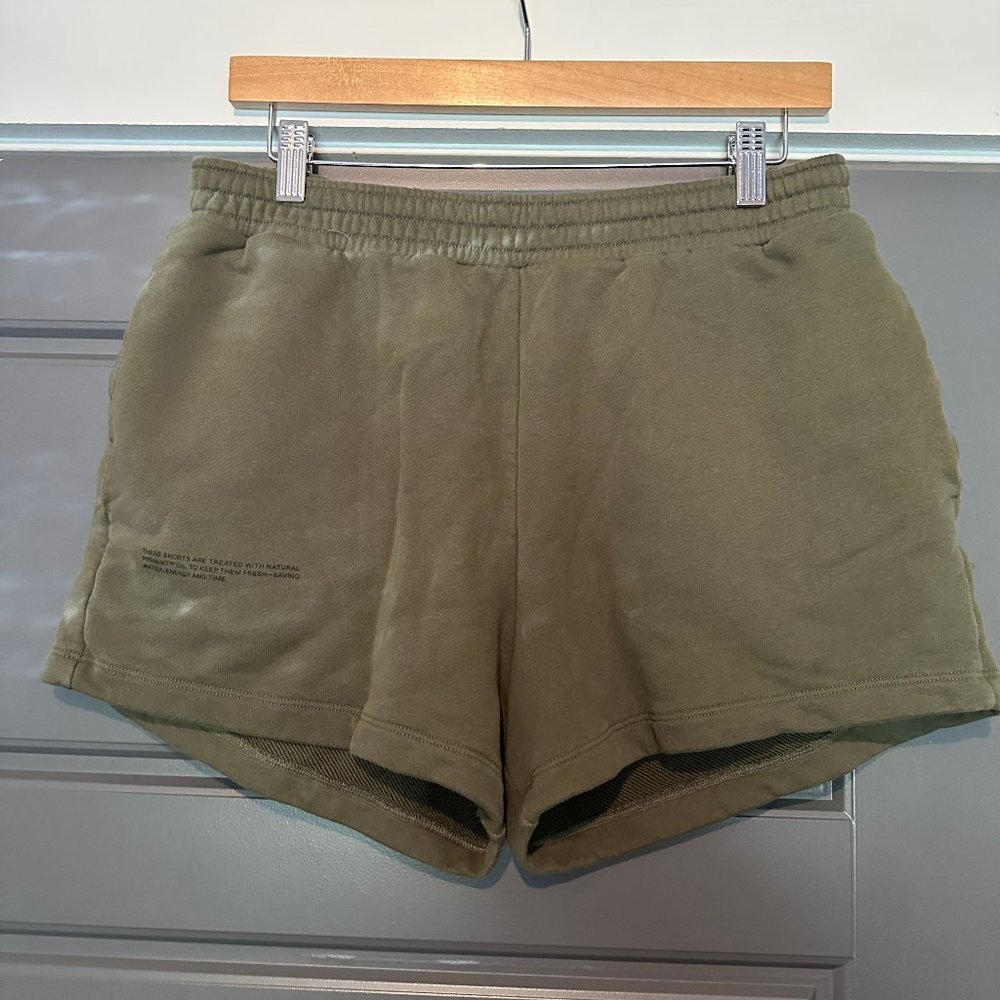 Pangaia 365 Shorts in Rosemary Green EUC Size Large